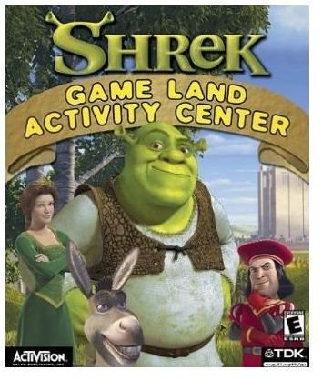 shrek game land activity center