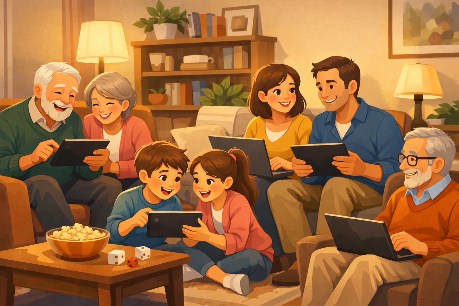 A Digital Family Game Night Plan That Keeps Everyone Included